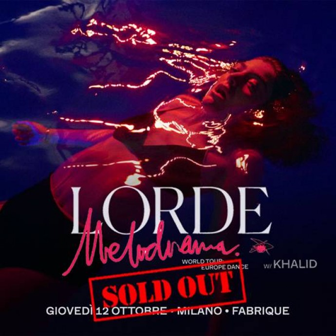 Lorde: la cantante neozelandese debutta domani in Italia con il nuovo “Melodrama” via Universal music